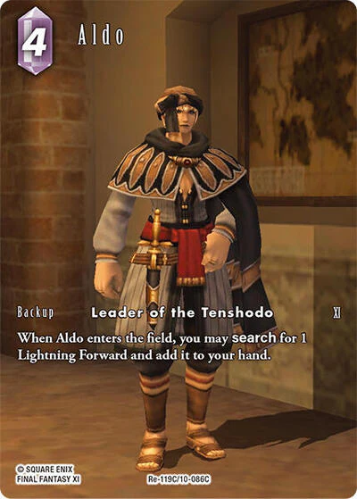 Aldo (Full Art) - Re-119C/10-086C