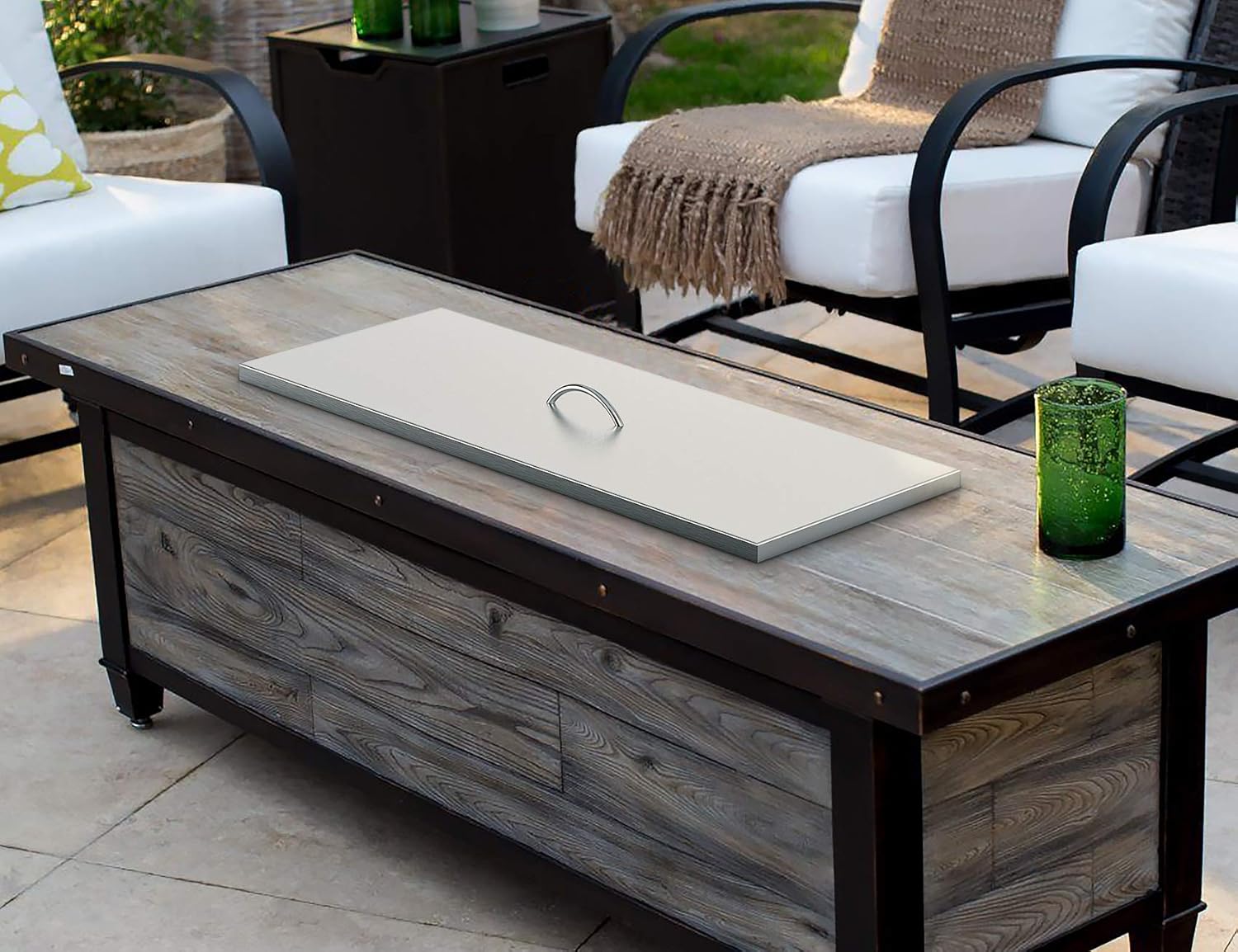 Stanbroil Fire Pit Burner Pan Cover 39
