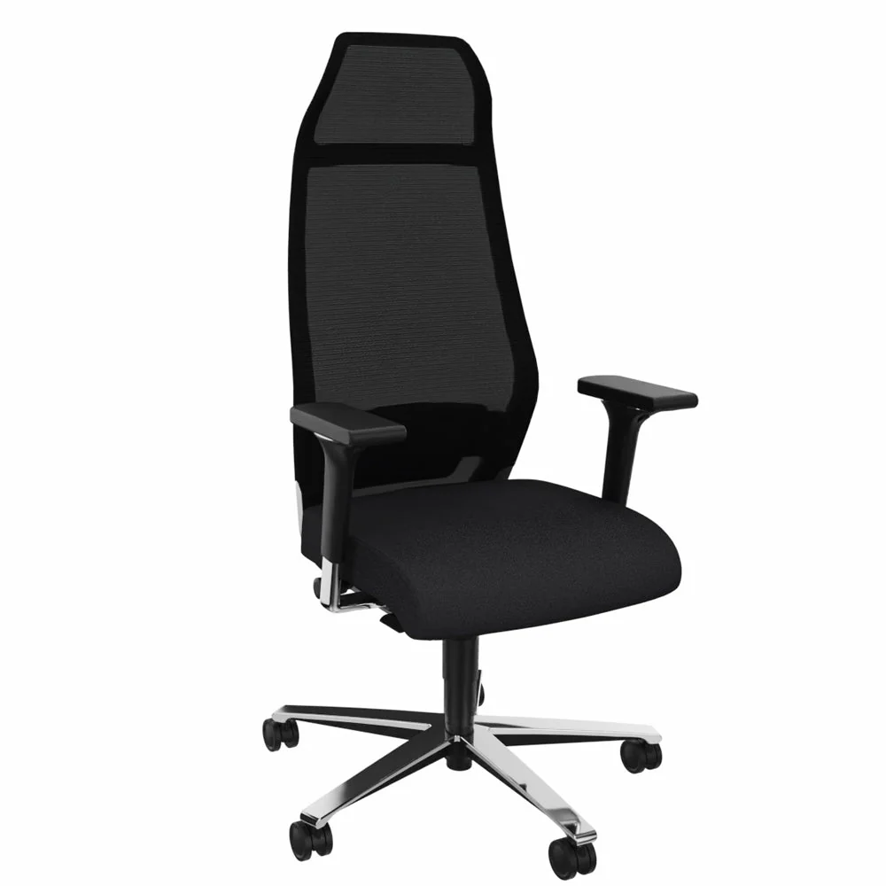 Sedia da ufficio ergonomica Züco Selvio E 0146 direzionale | Schienale alto in rete | configurabile