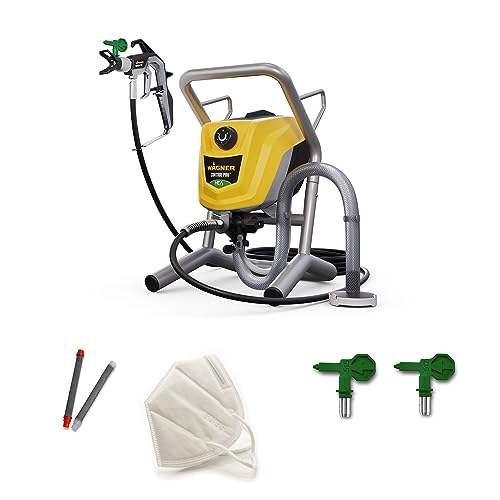 WAGNER Pistola a Spruzzo Airless Control Pro 250 M, per Vernice per Pareti (no farine minerali), Smalti e Velature, Conservanti del Legno e Anticorrosione, Resa 15 M² 2 Min, Tubo Flessibile 9 M : Amazon.it: Fai da te