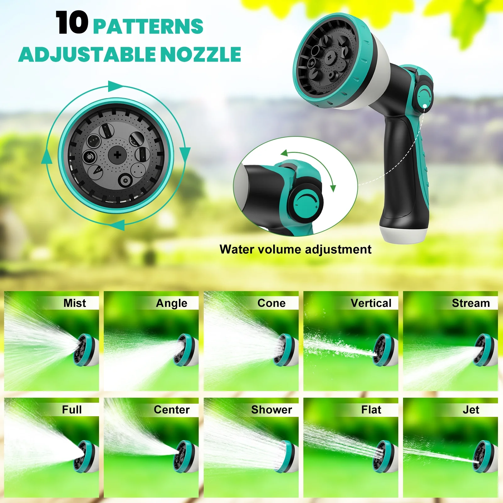 AUOSHI Retractable Garden Hose Reel 1/2