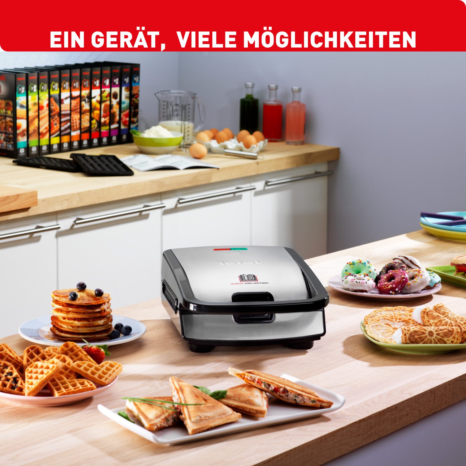Waffeleisen SW854D Snack Collection