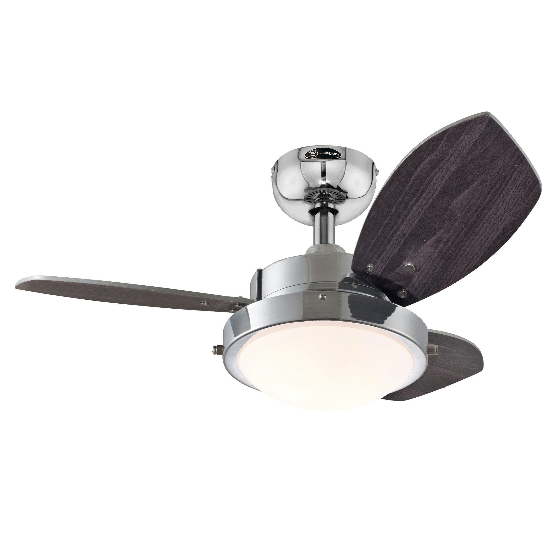 Deckenventilator Deckenventilator Wengue II 76 cm mit Licht und Zugketten