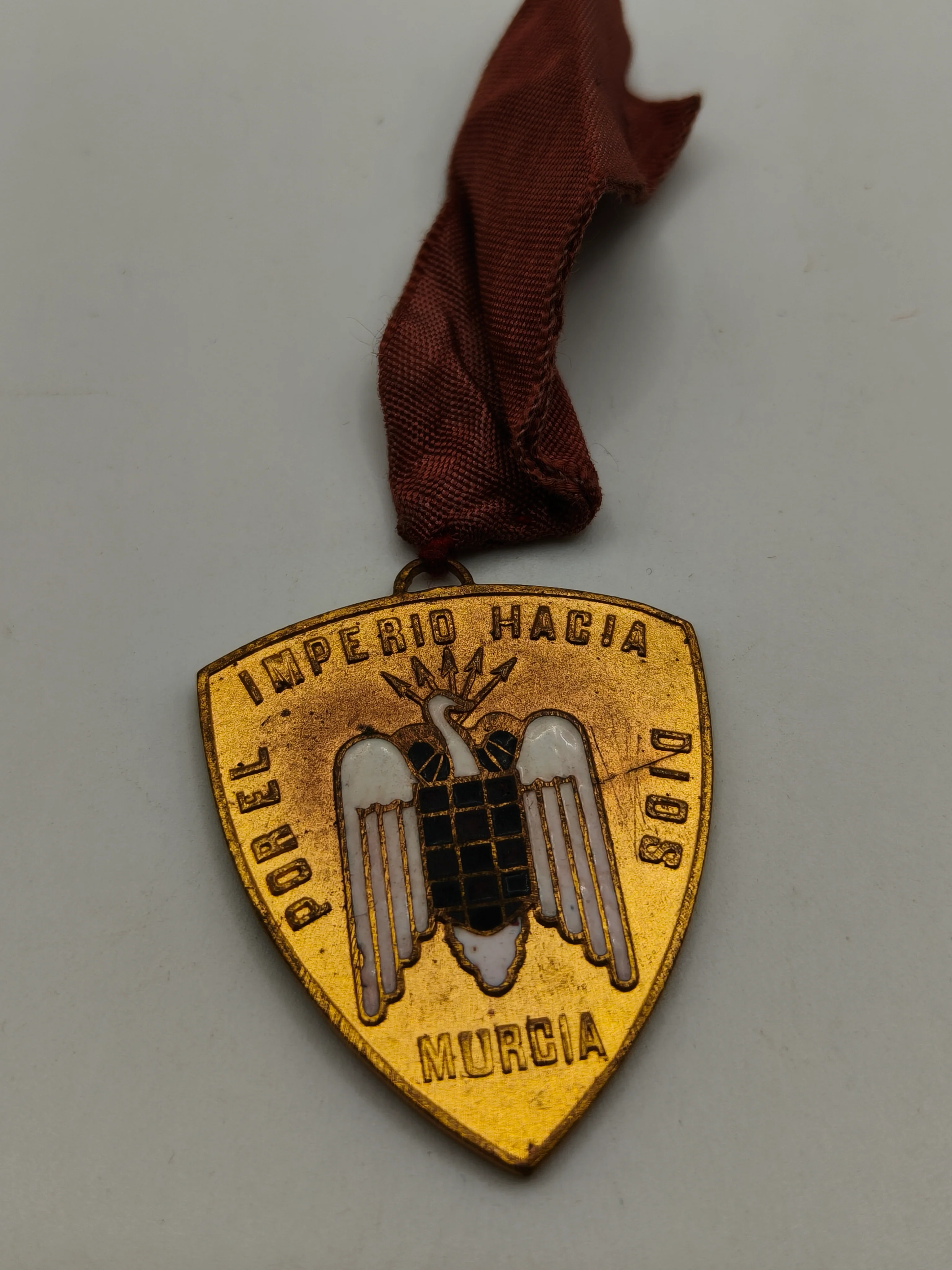 Medalla SEU Murcia. Franco