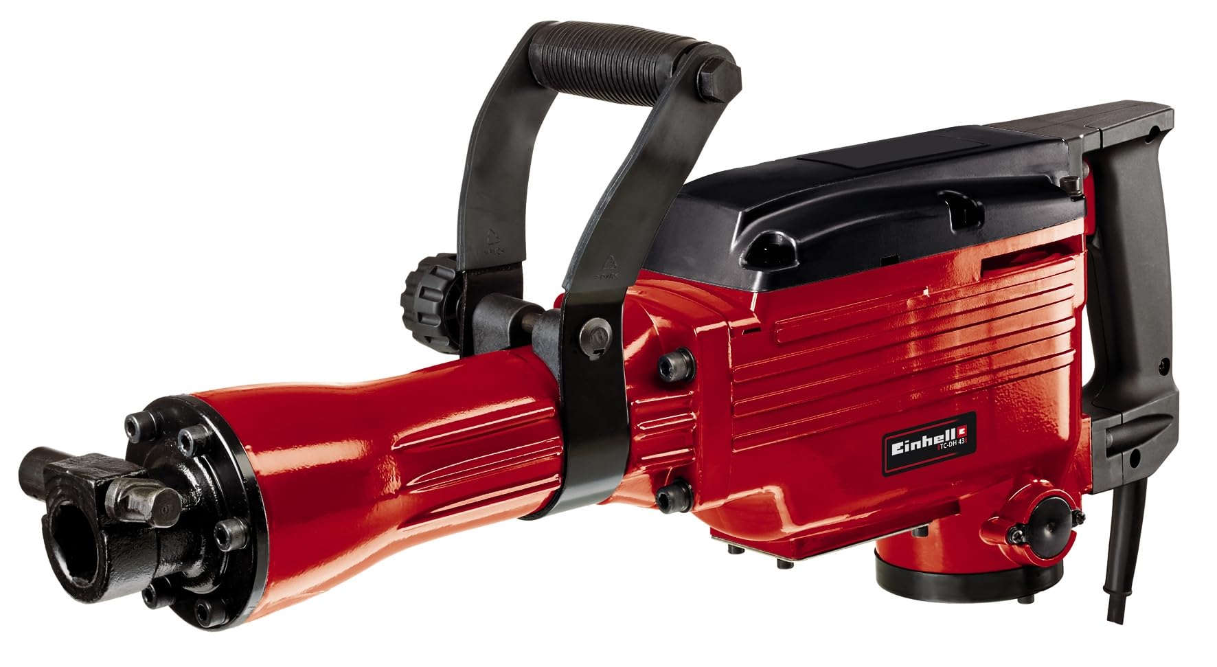 Einhell Abbruchhammer TC DH 43 1600 W 43 J SDS hex Aufnahme 180 Grad Zusatzhandgriff Spitz Flachmeißel Koffer