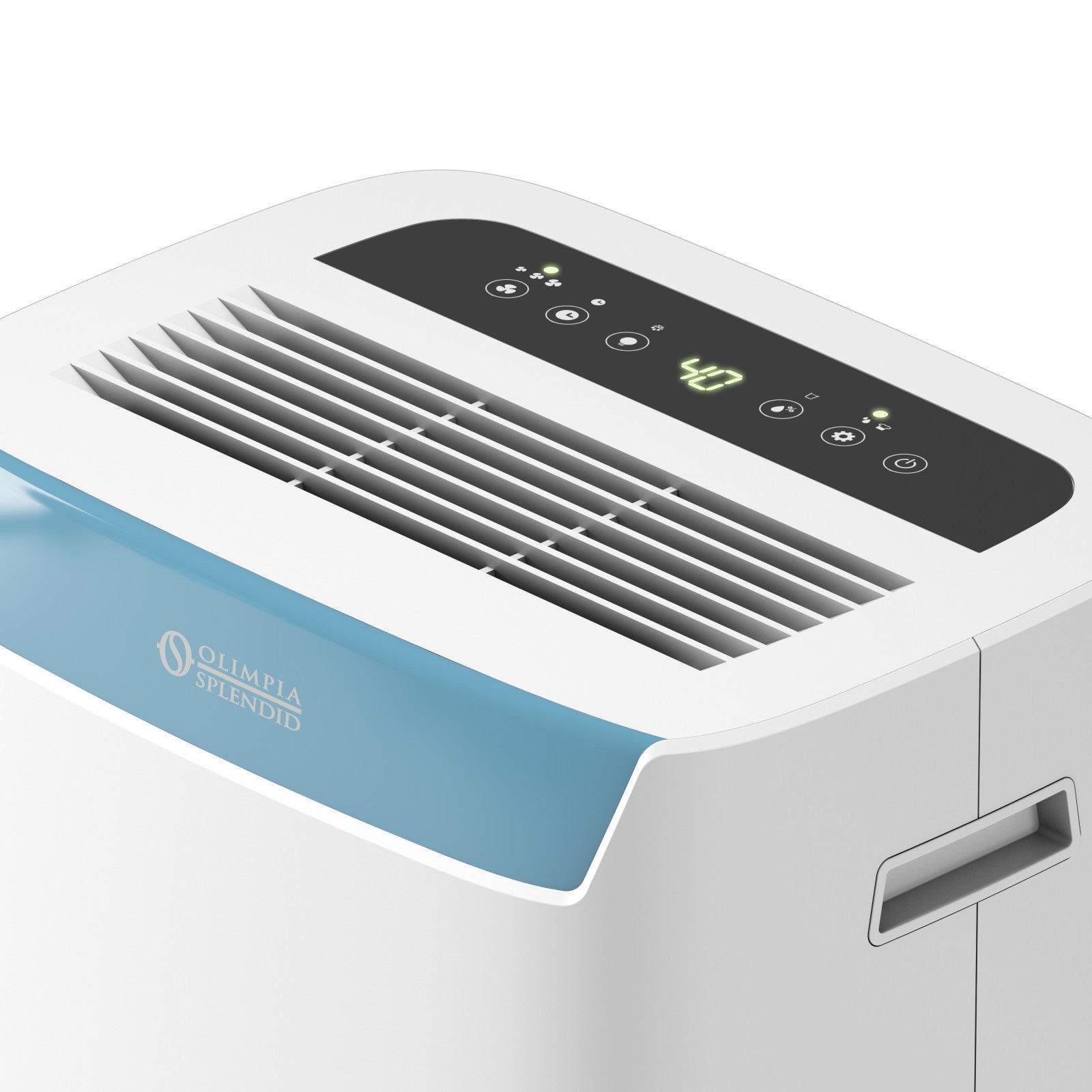 Olimpia Splendid Aquaria S1 14 P Deumidificatore Bianco 14L/24h per 65m³ Silenzioso