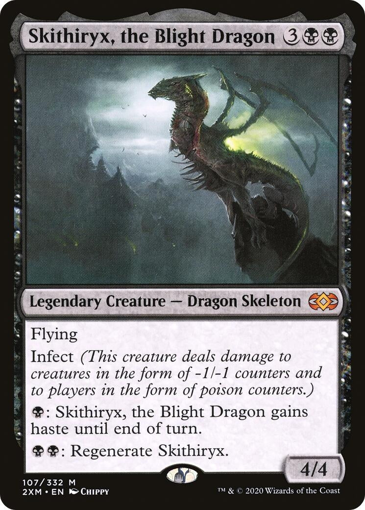 Skithiryx, the Blight Dragon (107) (Double Masters)