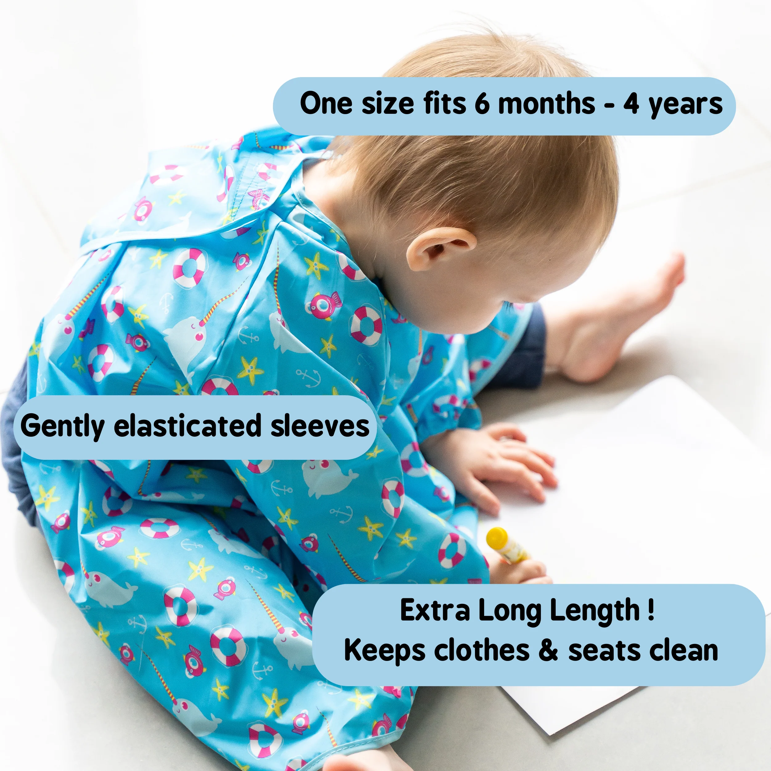 Long Length Coverall Bib