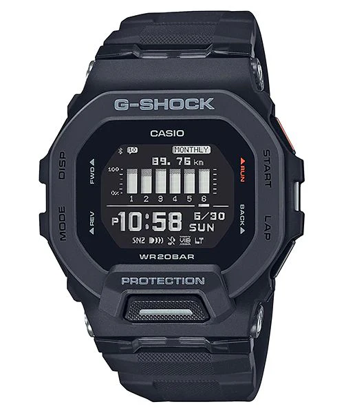 Orologio G-Shock GBD-200-1ER nero linea G-Squad