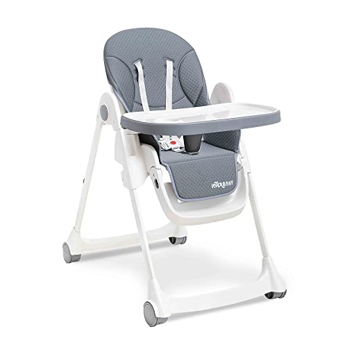 Seggiolone in alluminio per bambini, grigio : Prima infanzia