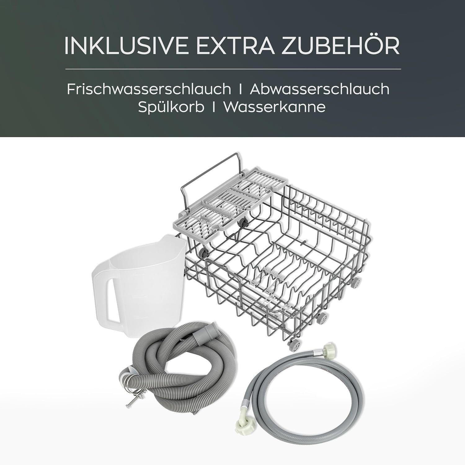 Tischgeschirrspüler Mini Geschirrspüler HTG 8842