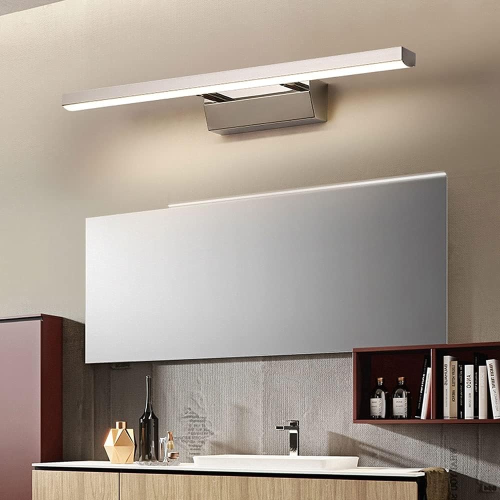Led-Spiegel Frontlampe Badezimmer Waschtischleuchte, Metall Waschtischspiegelleuchte, Schminkbeleuchtung, Wandleuchte Für Spiegelschrank Waschraum Schminktisch/3000K/40Cm