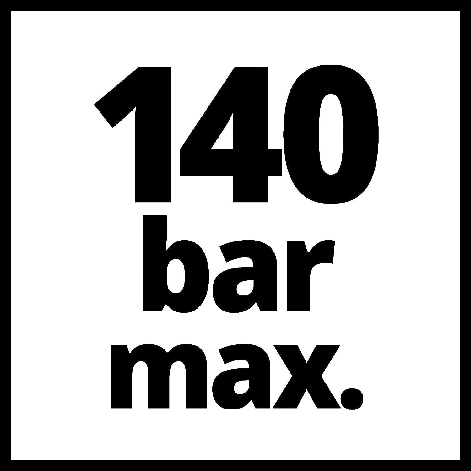 Einhell Hochdruckreiniger TE-HP 140 (1.900 Watt, max. 140 bar, modulares Quick-Couple-System, inkl. Hochdruckschlauch, Pistole, Lanze, div. Düsen, Bürste, Sprühmittelbehälter)