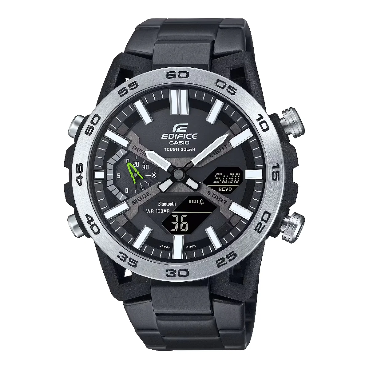 Orologio Casio Edifice ECB-2000DD-1AEF carbonio e acciaio IP nero