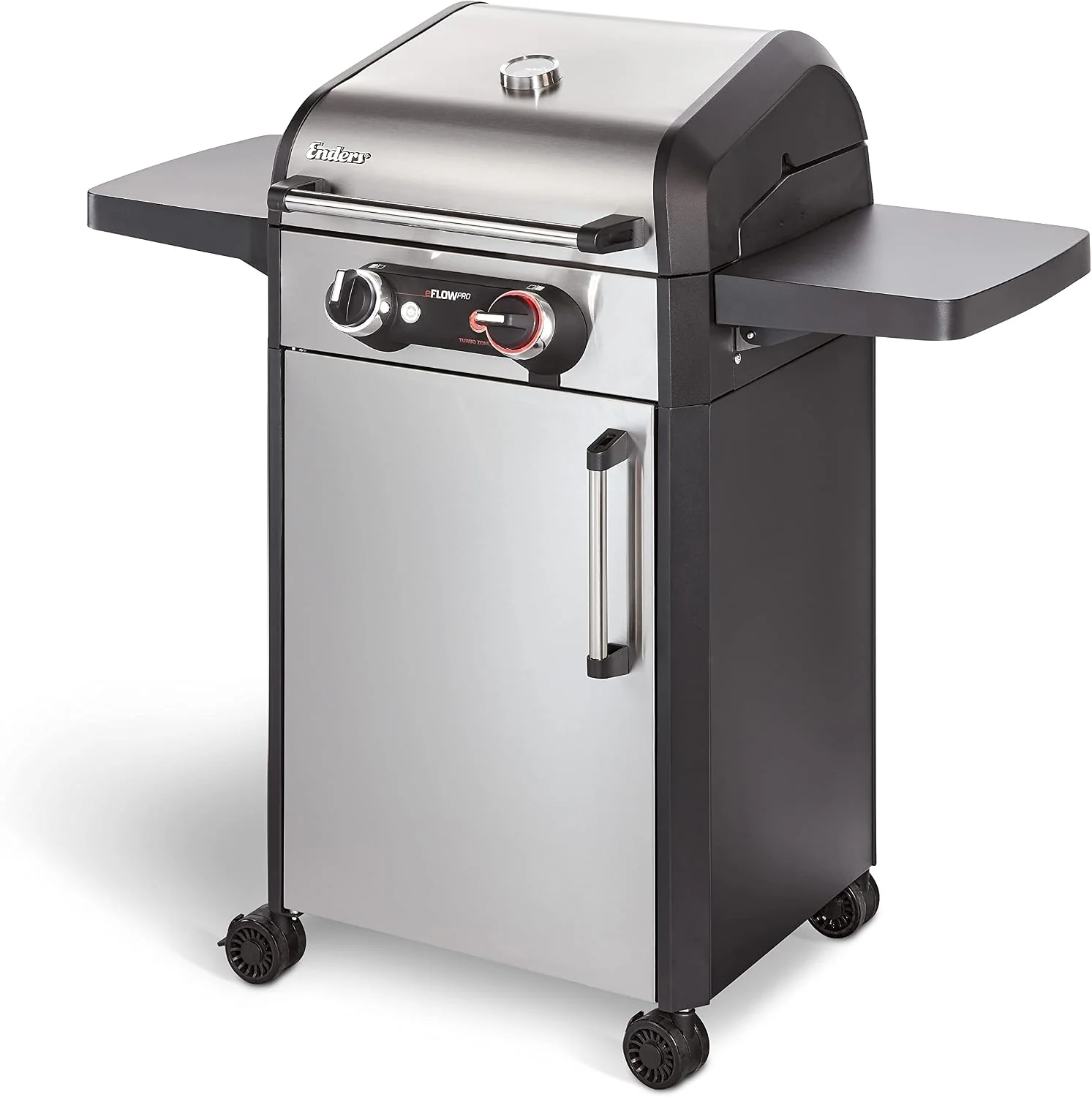 Enders Elektrogrill eFLOW PRO 2 TURBO, mit Gussrost SWITCH GRID, TURBO ZONE für heiße Temperaturen, SIMPLE CLEAN Reinigungssystem, Grillwagen #97106