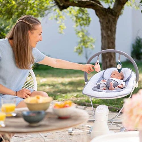 Babymoov Swoon Light Altalena elettrica Multifunzione, Legno, Grey, 1 unità (Confezione da 1) : Amazon.it: Prima infanzia