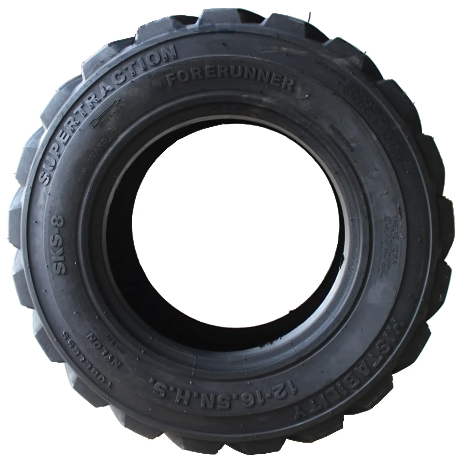 Premium 10-16.5 12PR Tire SKS-1 for Heavy Loads Tubeless – Durable Construction, Reliable Performance, Suitable for Trailers, Skid Steer Loaders, and Construction Equipment