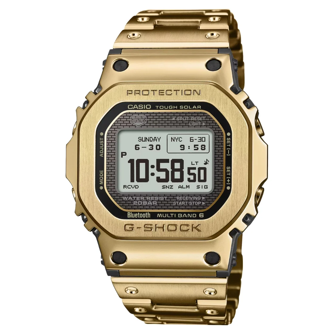 Orologio G-Shock GMW-BZ5000GD-9ER dorato giallo display MIP
