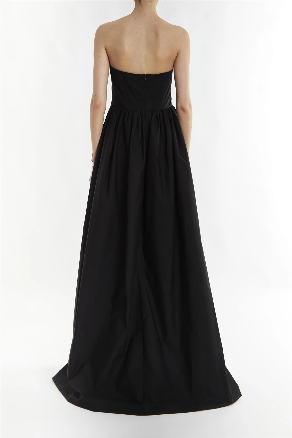 Emma Black Hi-Low Hem Maxi