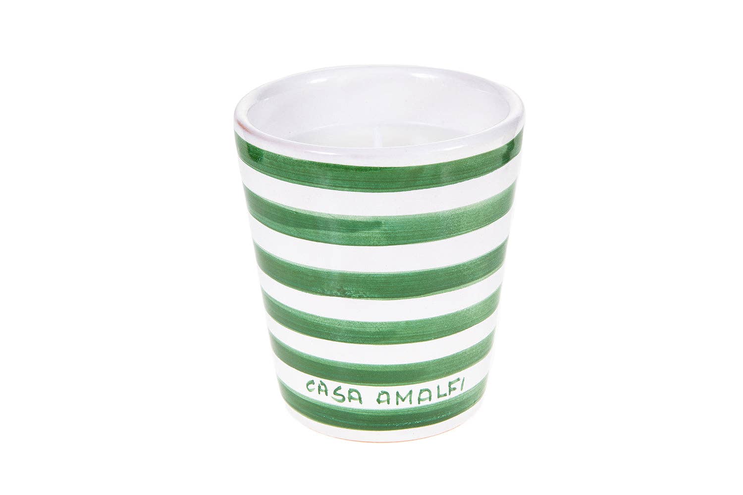 Aperitivo in Amalfi �C Hand-Painted Ceramic Candle | Citrus & Botanical (200g)