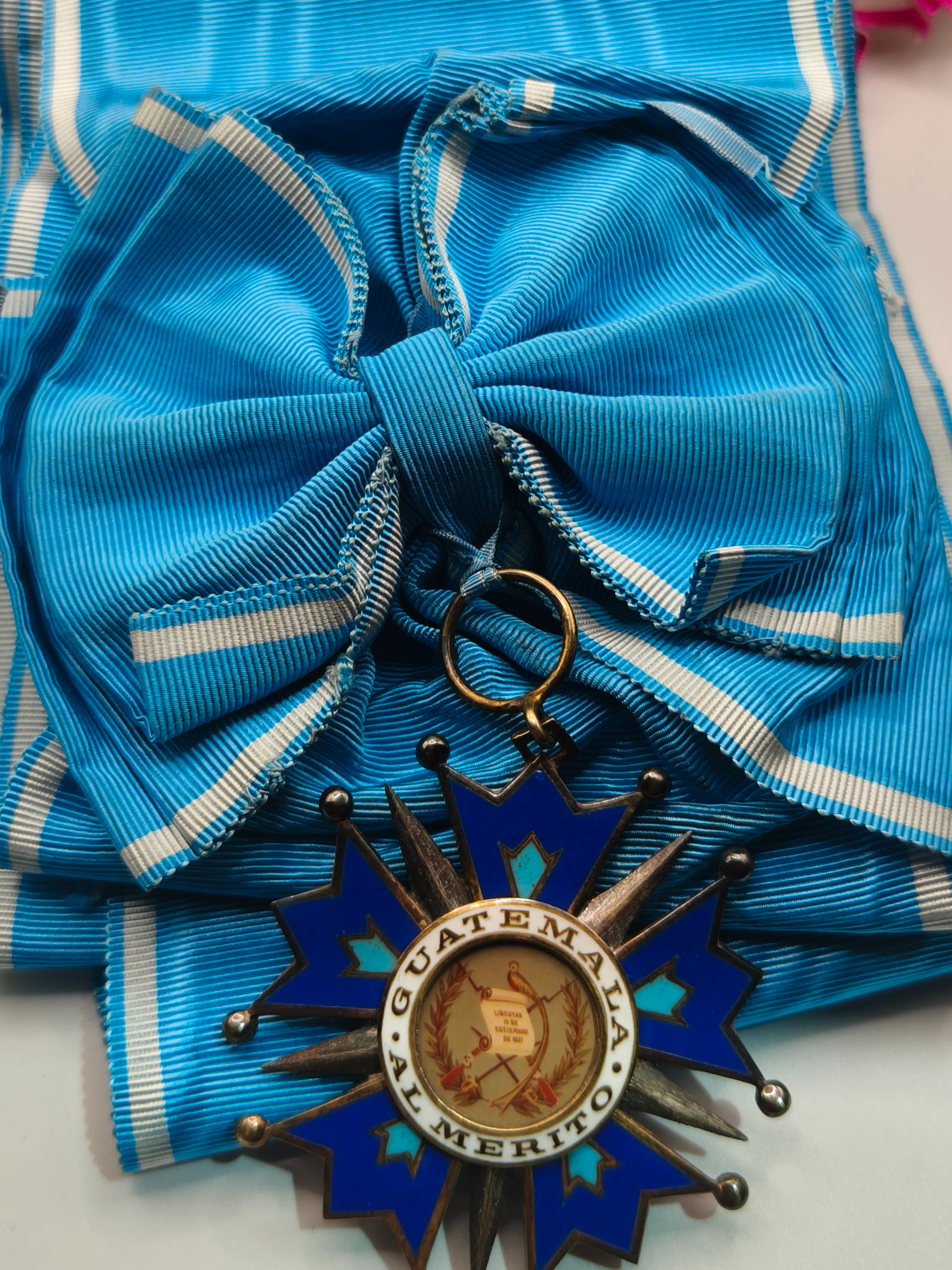 Grand Cross Order of Quetzal. Guatemala.
