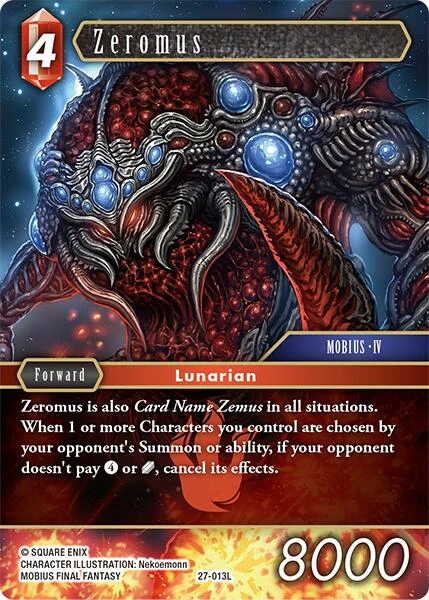 Zeromus (27-013L) (Journey of Discovery)