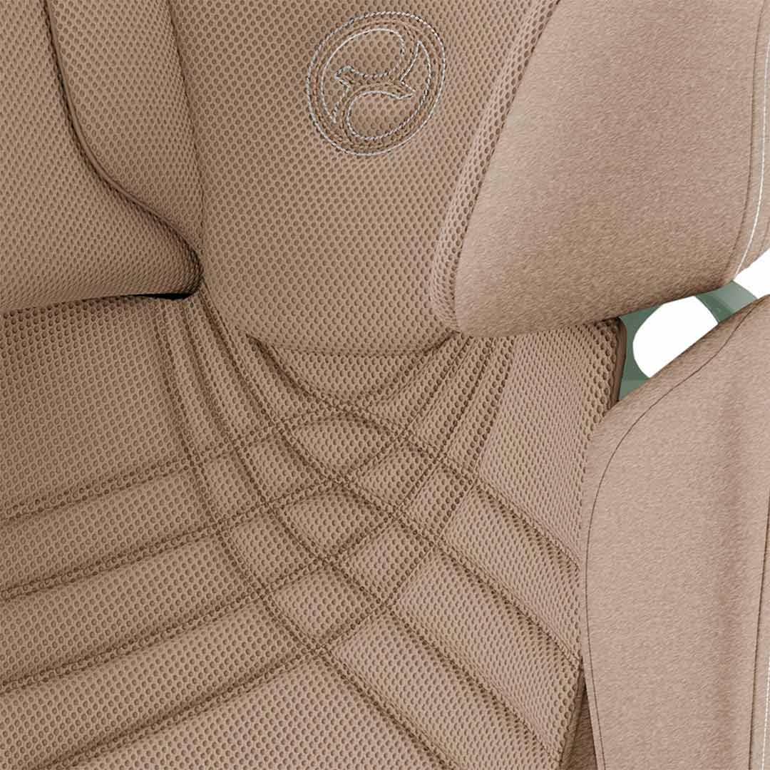 2025 Seggiolino auto CYBEX Solution T i-Fix Plus – Gruppo 2/3, Cozy Beige, con ISOFIX e poggiatesta regolabile in altezza