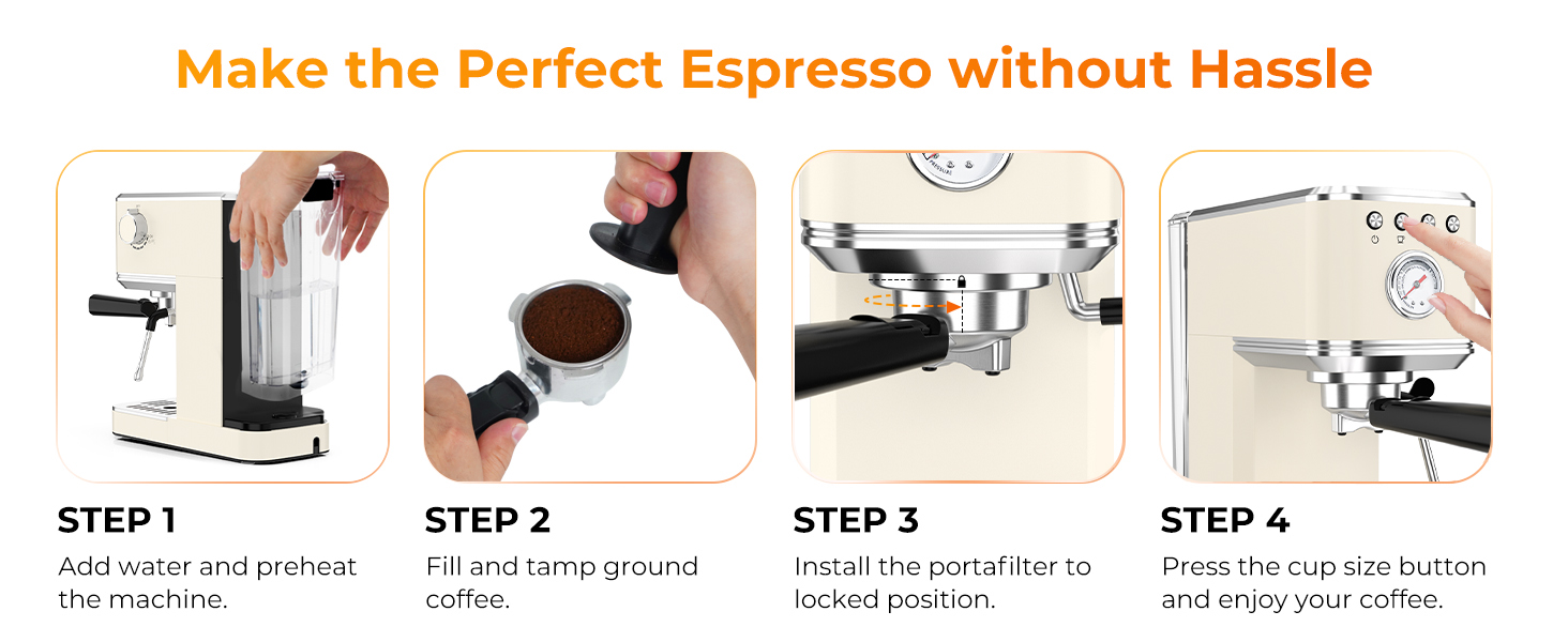 Make the Perfect Espresso without Hassle