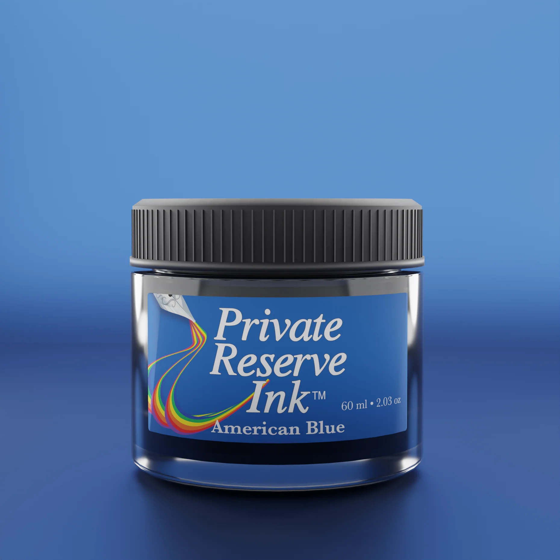 PRIVATE RESERVE INK, 60ML INK BOTTLE;AMERICAN BLUE