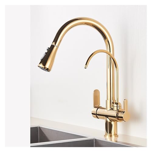 Rubinetto cucina purificatore miscelatore rotante