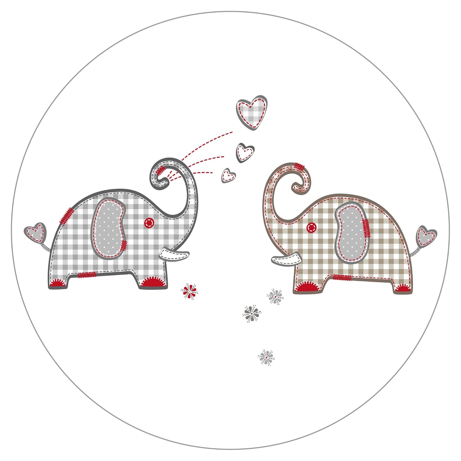 roba Babybett Set Adam & Eule - 70 x 140 cm - Mitwachsendes Kinderbett mit Bettwäsche, Himmel, Matratze - Höhenverstellbar - zu Juniorbett umbaubar - Holz weiß