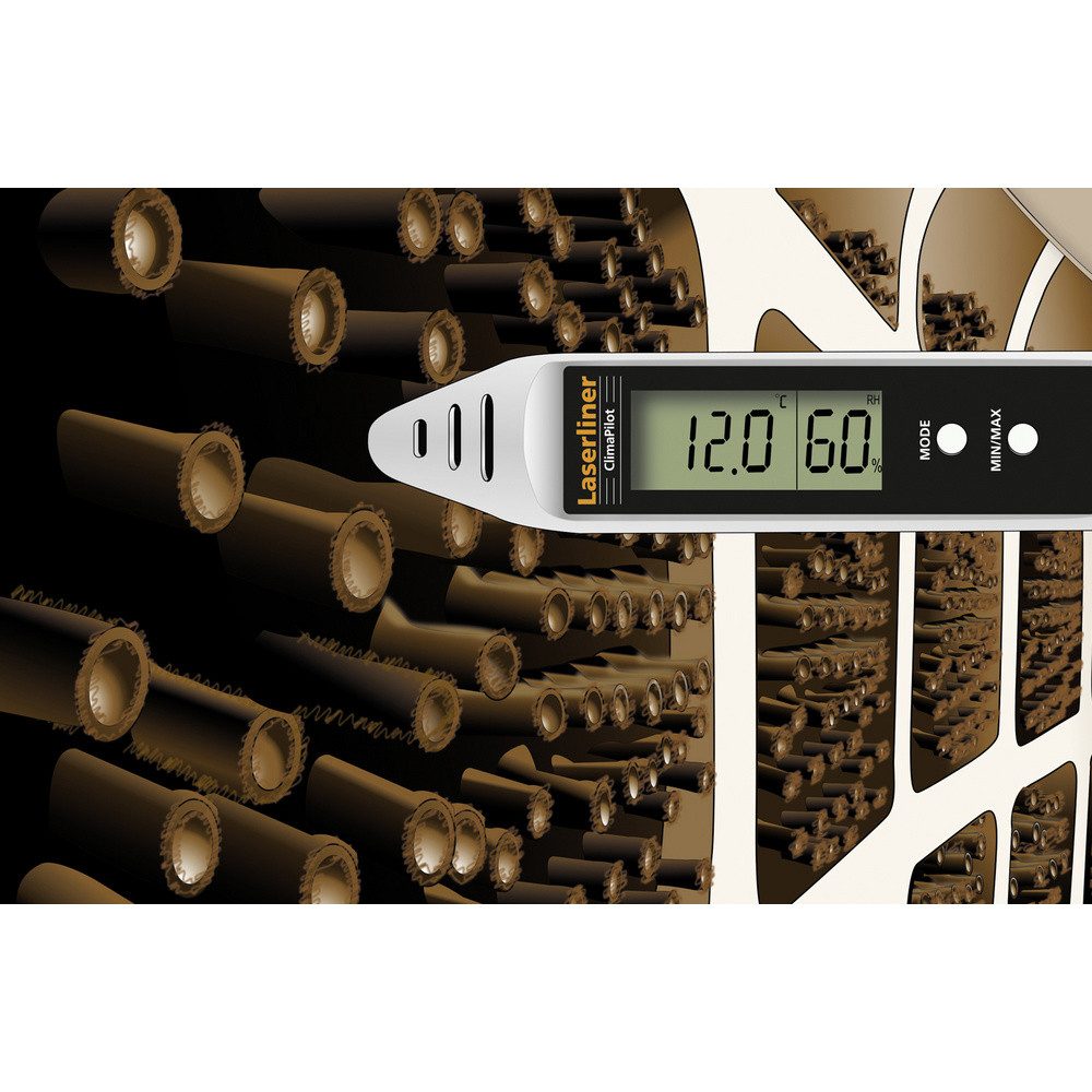Hygrometer Laserliner ClimaPilot Luftfeuchtigkeits- und Temperaturdatenlogger