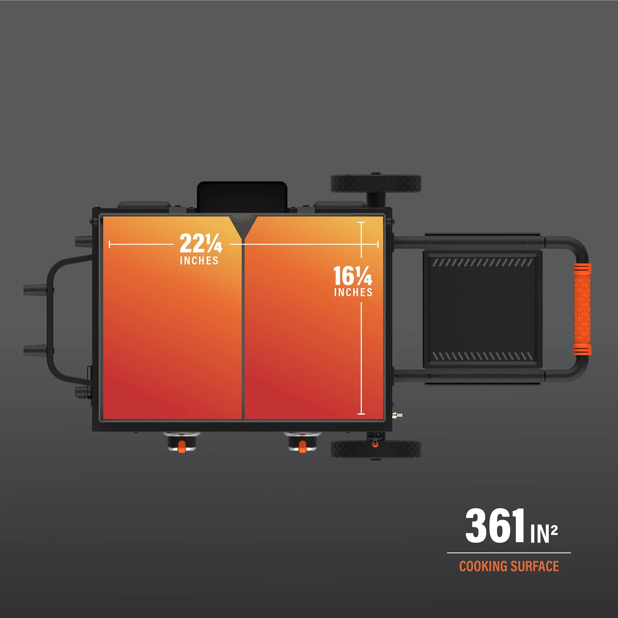 Blackstone On The Go 2-Burner 22