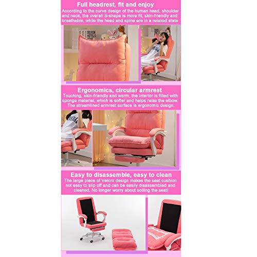 sedia da ufficio sedia da gioco sedia da computer sedia da computer ergonomica sedia da ufficio in pelle PU, sedia da scrivania moderna per ragazze per la casa camera da letto direzionale so : Amazon.it: Casa e cucina