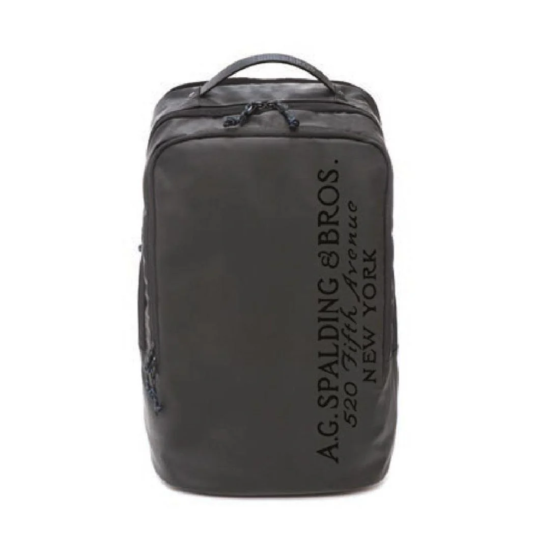 Zaino Spalding & Bros Round Rubber gommato nero 309381U900