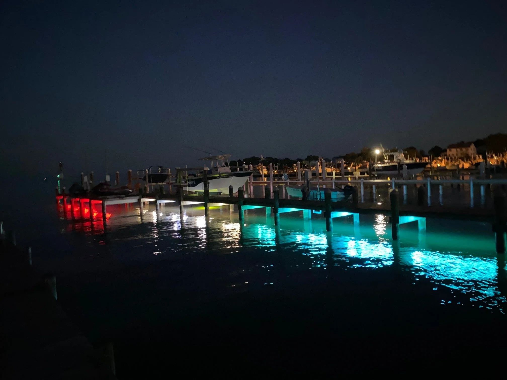 Pimp My Dock LED Accent Under glow Lighting Kit (Blue, Green, UV, White, or Color Changing) DIY Premium LED Under Dock Lighting Kit IP68 Completely Waterproof