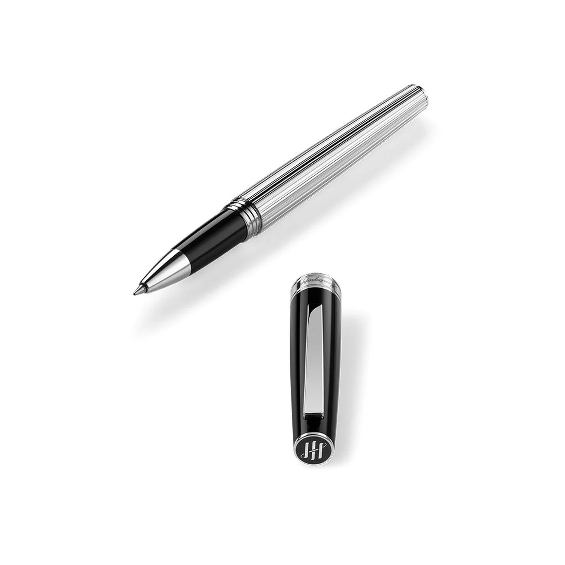 Penna roller Montegrappa Armonia Duetto Black ISA1MRAC