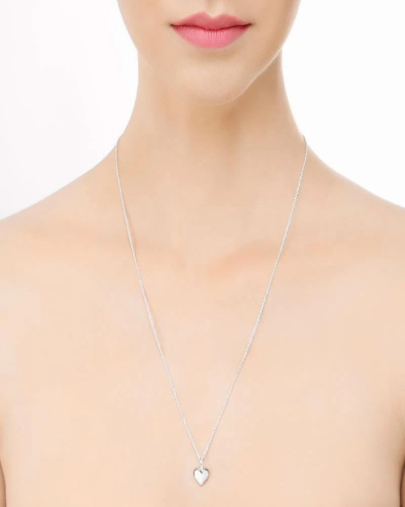 Newbridge Silverware | Silver Pendant with Heart