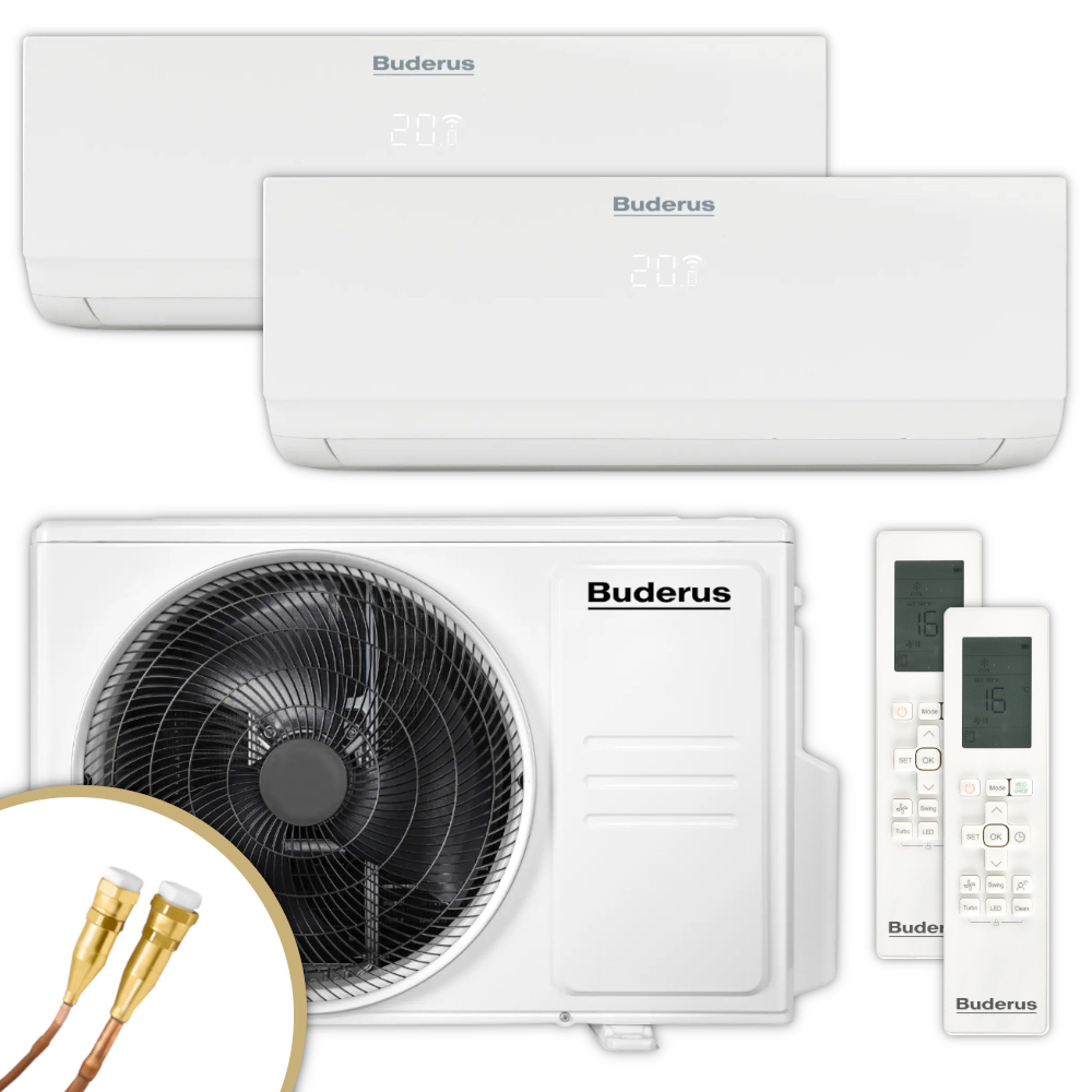 Klimagerät AC-5,3 MS + AC166i.3-2,6 W / AC166i.3-3,5 W