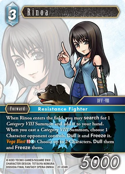 Rinoa (27-034R) (Journey of Discovery)