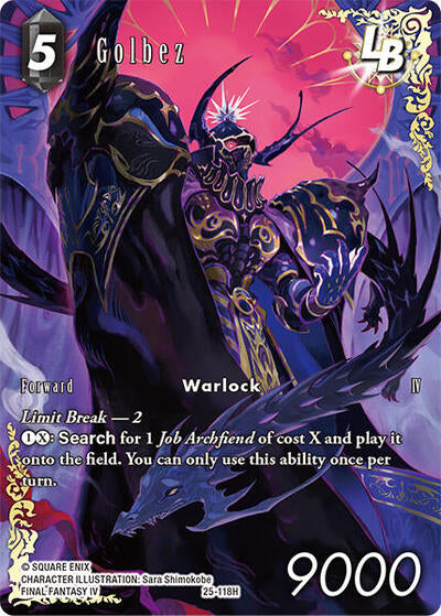 Golbez (Full Art) - 25-118H