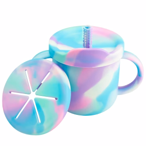Baby 4 Way Training Cup with Snack Pot Lid