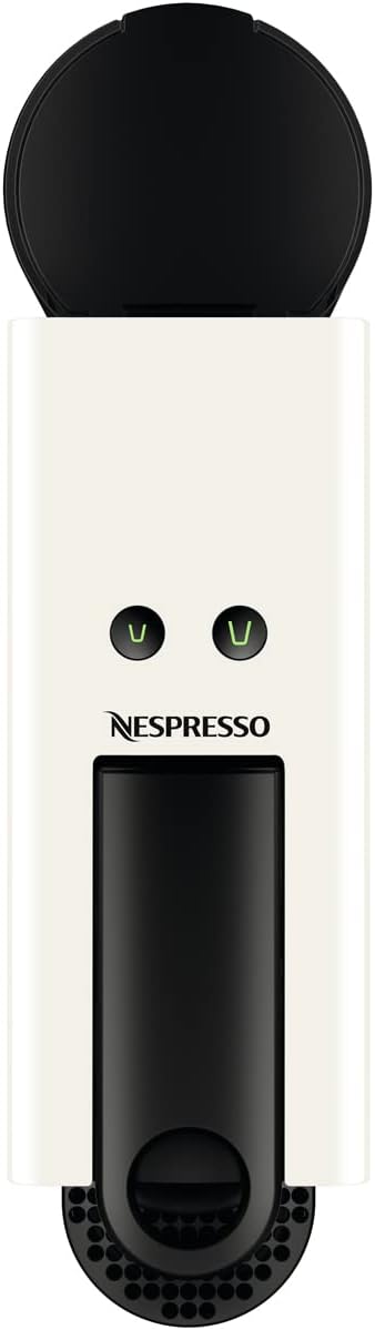 Krups Nespresso Essenza Mini XN1101, Coffee Machine, Nespresso Capsule System, Water Tank 0.6L, White
