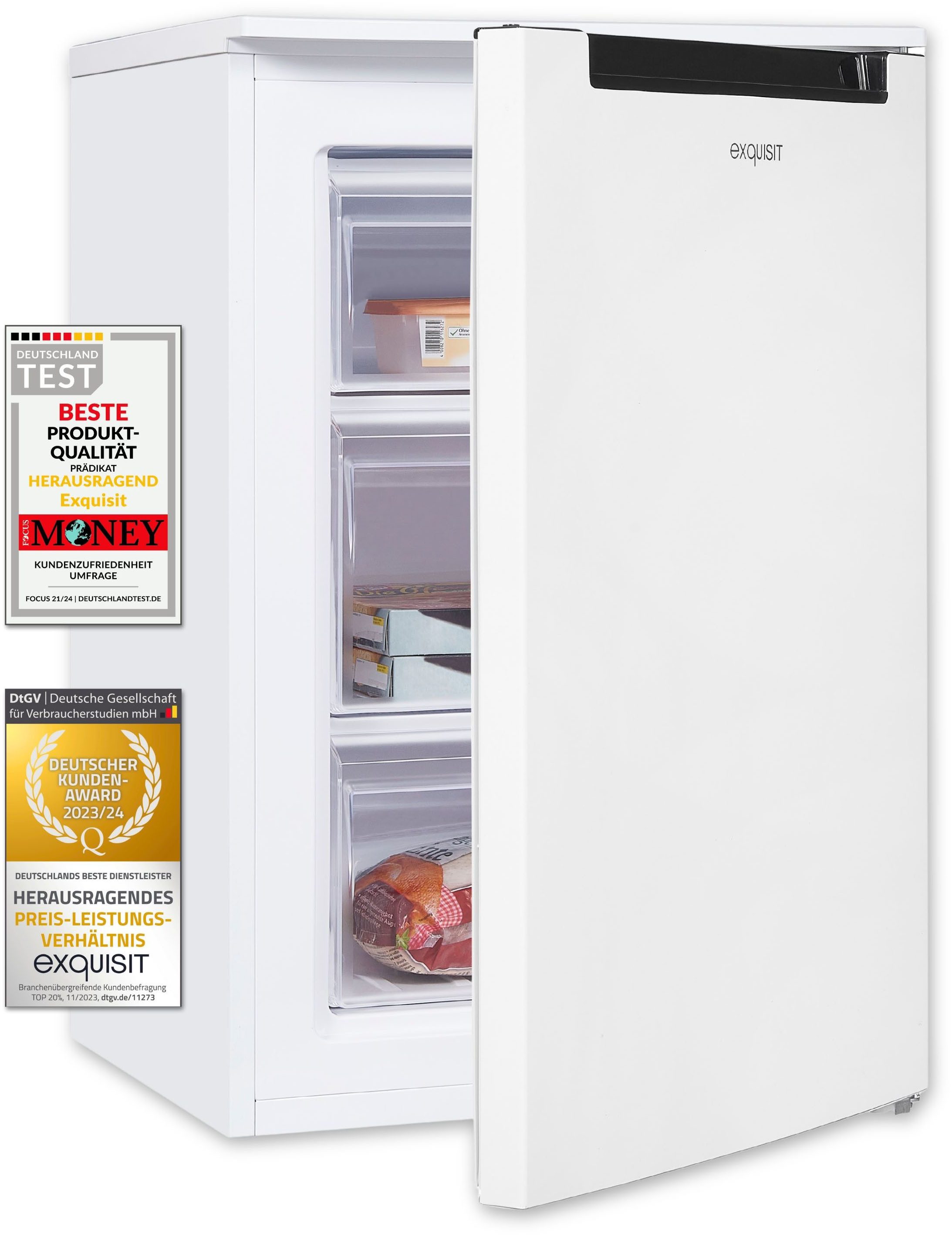 Gefrierschrank GS81-040D weiss