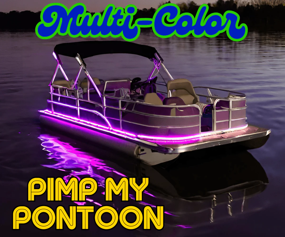 Pimp My Pontoon Multi-Color LED Under Deck Lighting Kit DIY