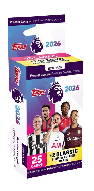 Topps 2026 Premier League Eco Pack