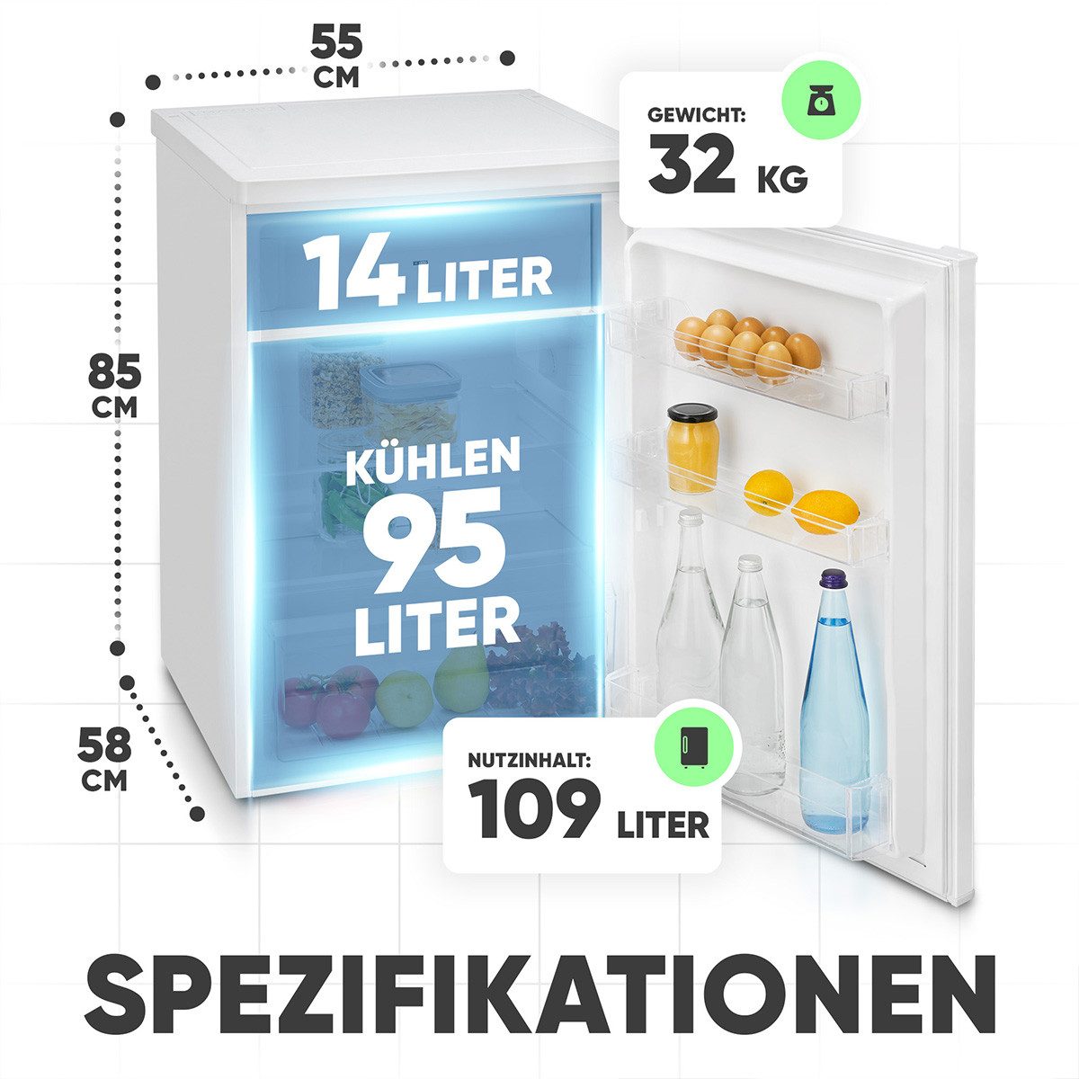 Kühlschrank KS 7251 weiß