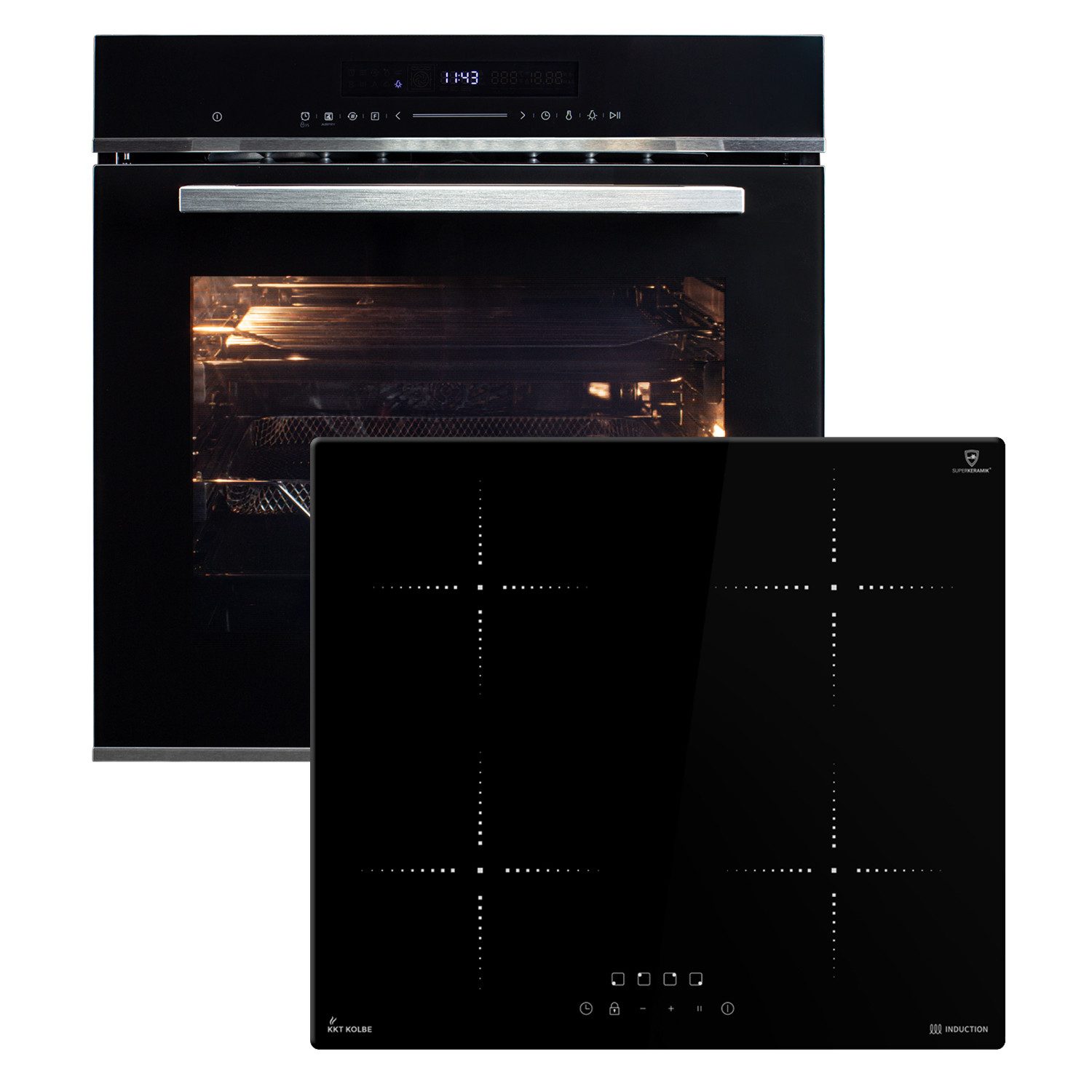 Backofen-Set Backofen und Induktionskochfeld SET8017IH859RL