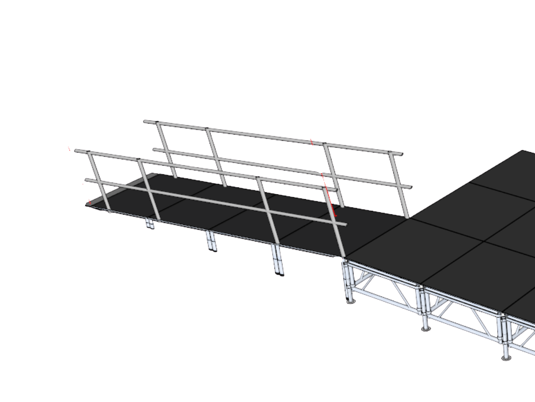 ADA Wheelchair Stage Ramp