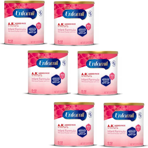 Enfamil A.R. Infant Formula Powder, 12.9 oz Can &ndash; Reduces Spit Up, Supports Digestive Health
